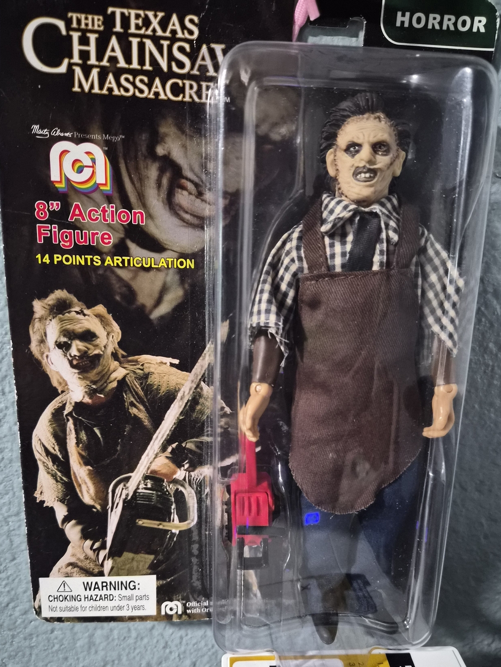 The Texas Chainsaw Massacre 8" Horror Action Figure - Brown/Black
